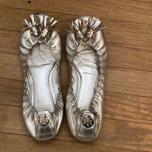 Tory Burch ballet flats used but good condition
